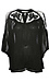 Sheer Tie-Front Peasant Top Thumb 1