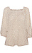 Puff Sleeve Square Neck Top Thumb 1