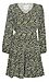 Long Sleeve Cheetah Print Dress Thumb 1
