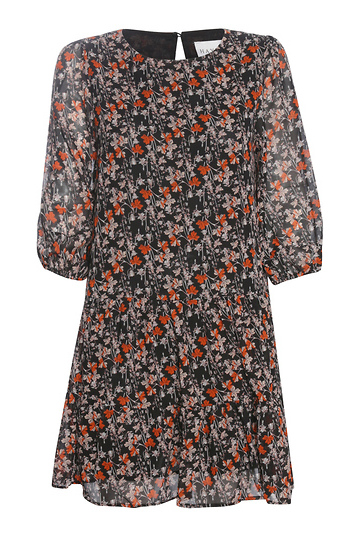 Drop Waist Botanical Dress Slide 1