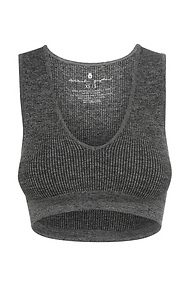 Spiritual Gangster V-Neck Sports Bra Slide 1