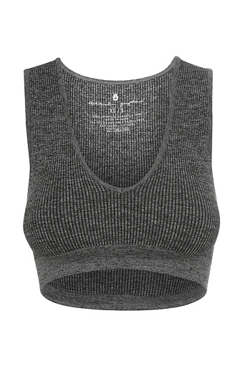 Spiritual Gangster V-Neck Sports Bra Slide 1