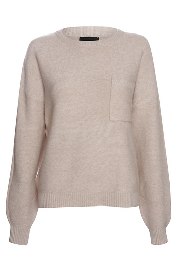 Round Neck Pullover with Pocket Slide 1