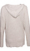Satin Panel Hooded Cardigan Thumb 2