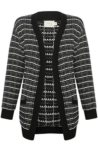Pocket Open Cardigan Slide 1