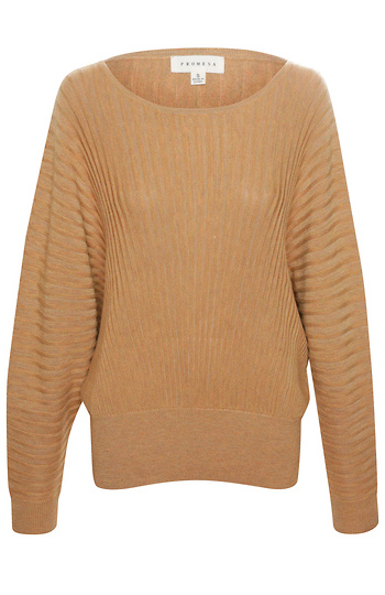 Ribbed Dolman Sweater Slide 1