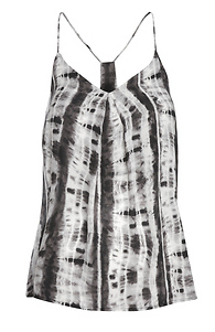 Renee C Tie Dye Printed Sleeveless Top Slide 1