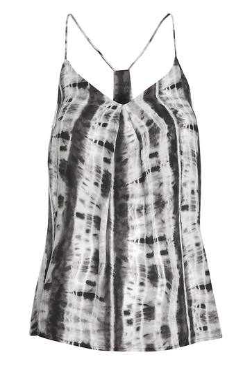 Tie Dye Printed Sleeveless Top Slide 1