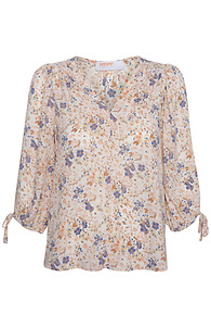 Renee C Floral Print Blouse Slide 1