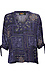 Printed 3/4 Sleeve Blouse Thumb 1