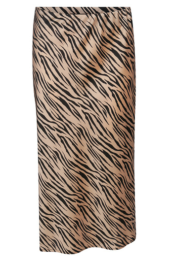 Printed Slip Skirt Slide 1