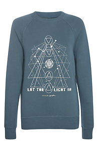 Spiritual Gangster Light Old School Terry Pullover Slide 1