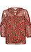 Skies are Blue Chiffon Printed Top Thumb 1