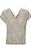 Leopard Print V-Neck Top Thumb 1