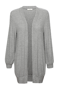 Brushed Hacci Cardigan Slide 1