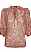 3/4 Sleeve Printed Blouse Thumb 1