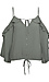 Cold Shoulder Tie Detail Top Thumb 1