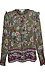 Border Print Long Sleeve Top Thumb 1