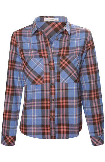 Plaid Button Up Slide 1