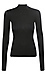 Mock Neck Ribbed Top Thumb 1