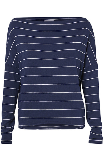 Striped Long Sleeve Top Slide 1
