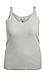 Skies Are Blue Ribbed V Neck Top Thumb 1