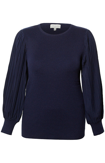 Long Puff Sleeve Top Slide 1