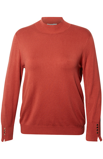Mock Neck Top Slide 1