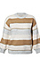 Stripe Balloon Sleeve Sweater Thumb 1