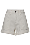 High Rise Cuffed Shorts