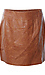 Faux Leather Mini Skirt Thumb 1