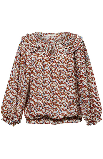 Floral Blouse Slide 1