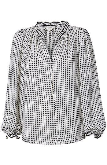 Long Sleeve Printed Top Slide 1