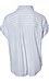 Short Sleeve Striped Button Front Top Thumb 2