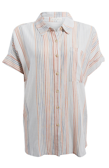 Stripe Button Up Slide 1