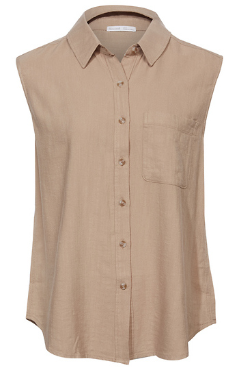 Sleeveless Button Top Slide 1