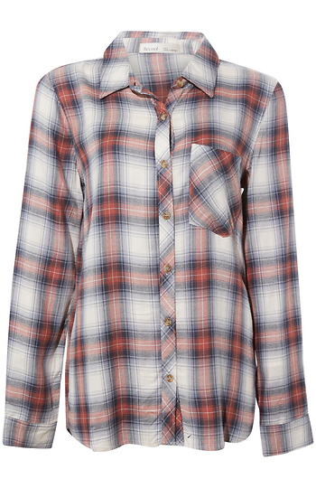 Plaid Button Up Shirt Slide 1