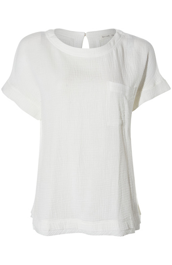 Keyhole Back Blouse Slide 1