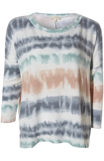 Tie Dye Pullover Slide 1