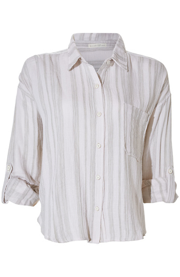Gauze Button Front Slide 1