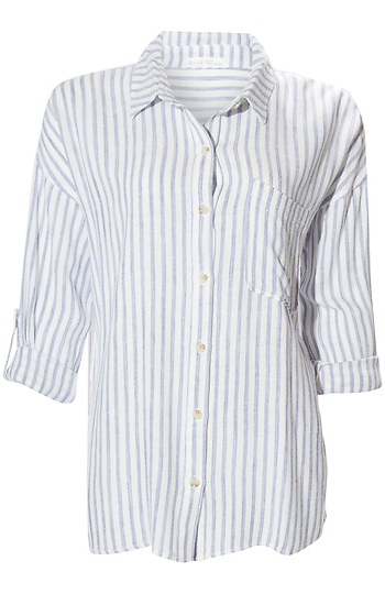 Striped Button Up Slide 1