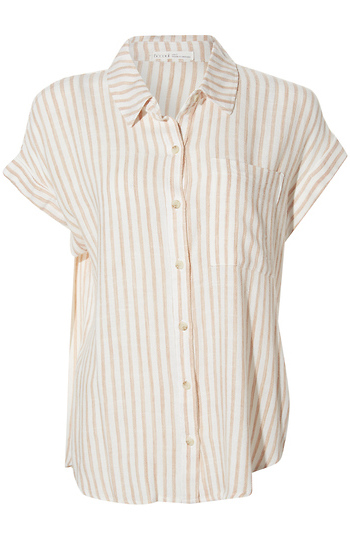 Striped Short Sleeve Slide 1