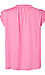 Pleated Short Sleeve Blouse Thumb 2