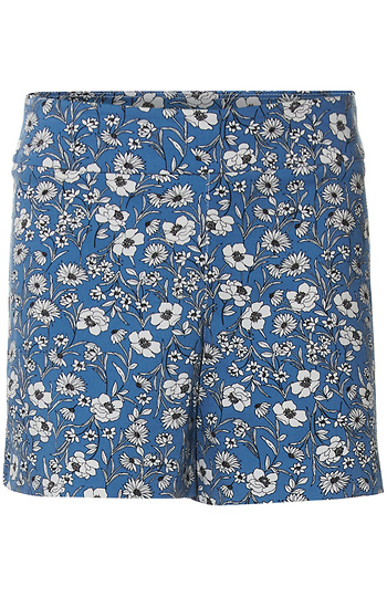 Floral Print Shorts Slide 1