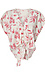Floral Tie Front Blouse Thumb 1