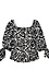 Printed Woven Blouse Thumb 1
