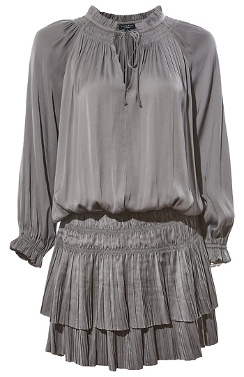 Pleated Mini Dress Slide 1