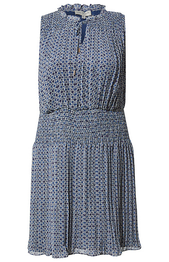 Floral Print Sleeveless Dress Slide 1