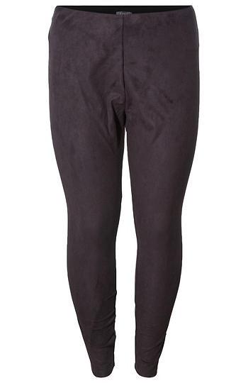 High Rise Suede Legging Slide 1