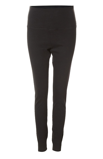 High Rise Denim Legging Slide 1